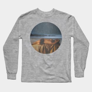 Napping on the Beach Long Sleeve T-Shirt